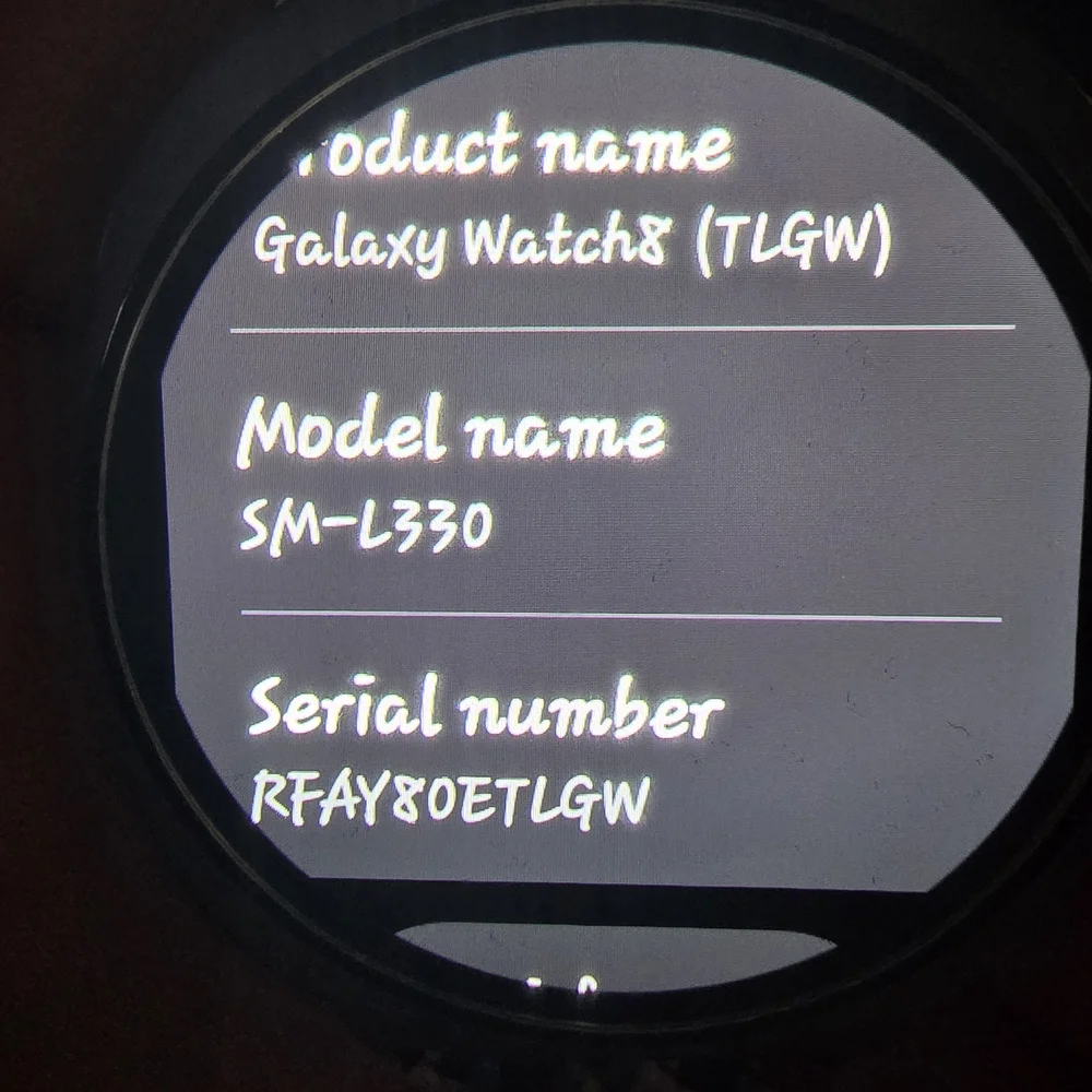 Samsung Galaxy Watch8 with Black and Colorful Band